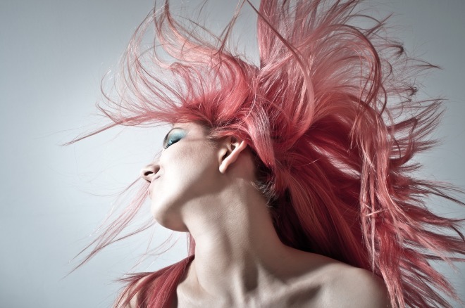 PINK FLOWING HAIR pink-hair-1450045_1920
